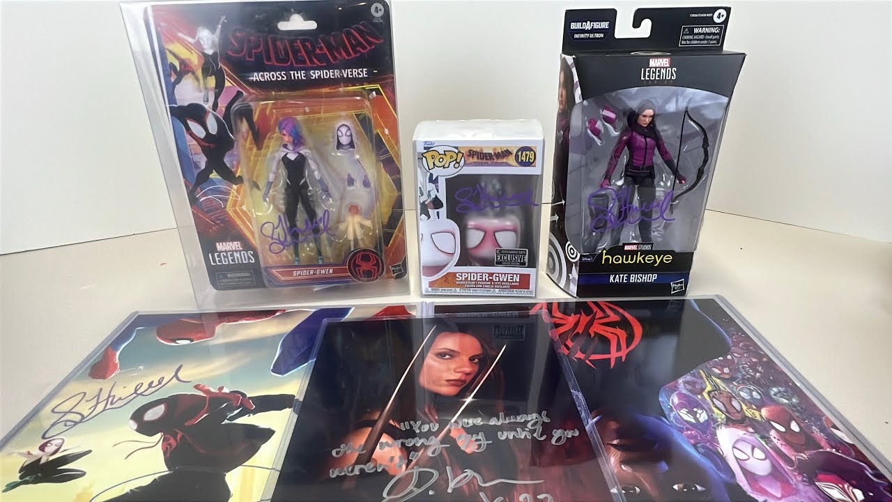 Epic Marvel Autographs! Hailee Steinfeld, Dafne Keen & More Signed Posters, Funkos & Photos