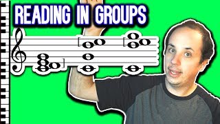 Reading Large Groups of Notes With the Interval Technique