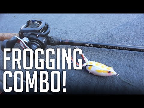 Best FROG FISHING Setup For Grass Mats!