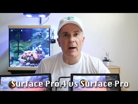 Surface Pro (2017) vs Surface Pro 4