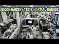 Biochemistry tests normal Ranges.A to Z all test.NHS laboratory normal ranges#knowledge#education