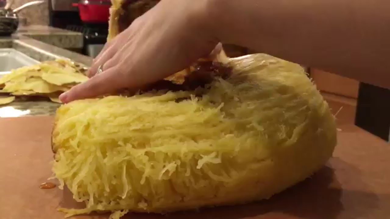 How to Roast a Spaghetti Squash - YouTube