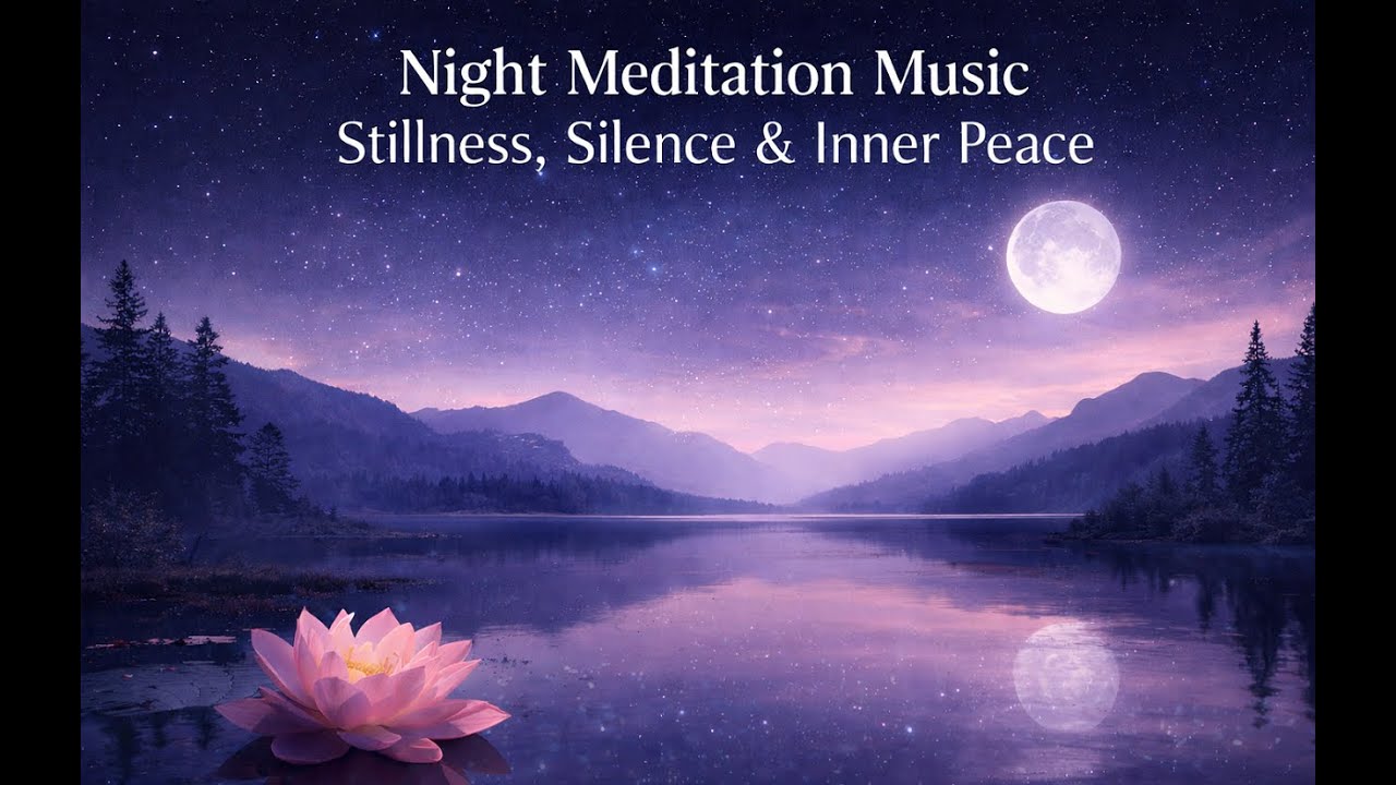 Night Meditation Music – Stillness, Silence & Inner Peace