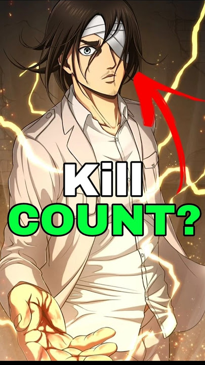 Top 5 characters with the Highest kills in Attack on Titan #aot #anime