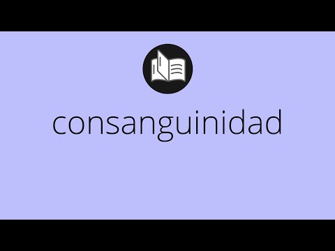 Vídeo: At significa consanguíneo?