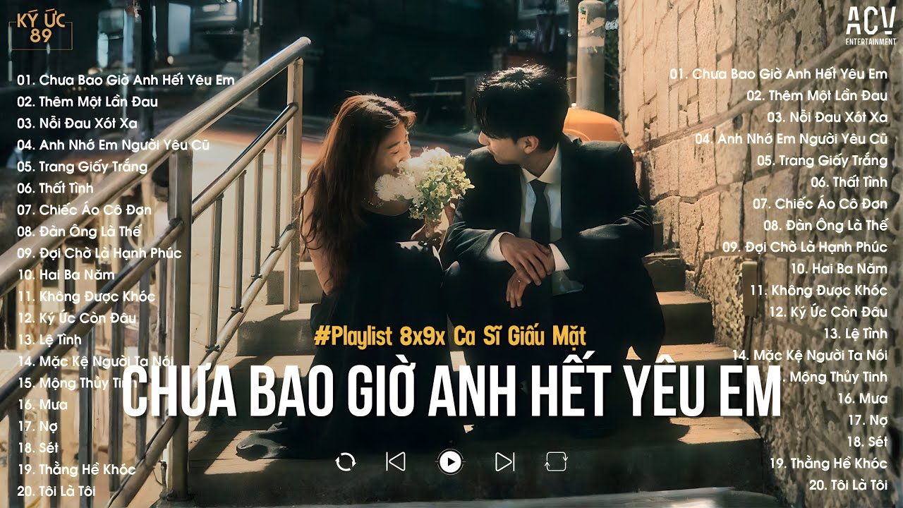 Những Bản Nhạc Ballad 8x9x Bất Hủ ♫ Playlist Nhạc Xưa 8x9x Đời Đầu Hay Nhất