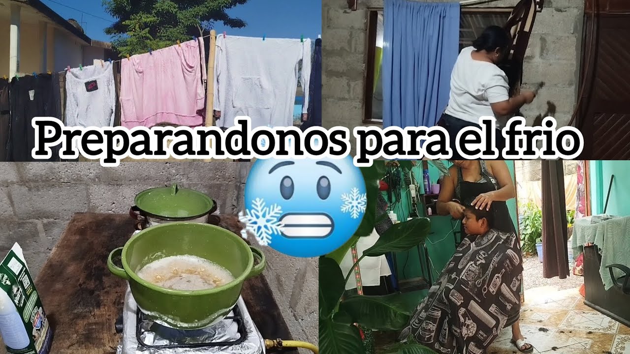 🥶Preparando todo para el frio🥶