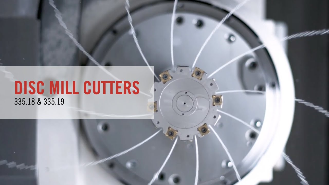 335.18 and 335.19 Disc Mill Cutters Seco Tools YouTube