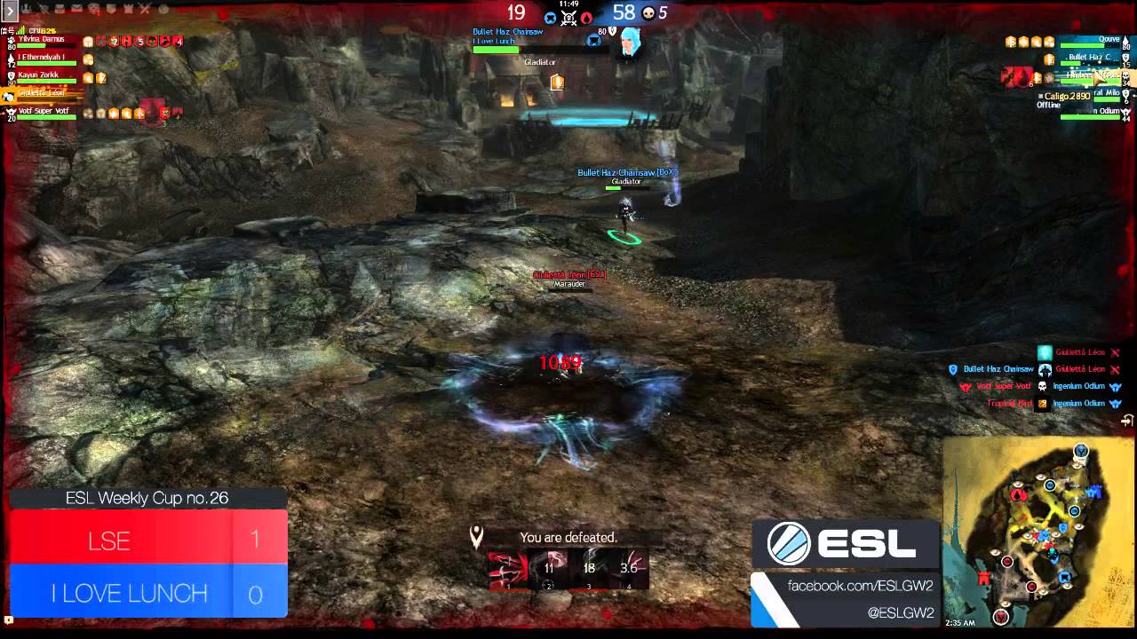 ESL Weekly Cup #26 - RO16 - LSE vs  I Love Lunch