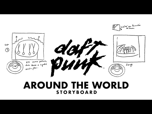 Daft Punk - Around The World (Official Video Storyboard