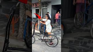 This Weird Bike Has No Pedals 😱 #shorts #popular