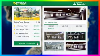 Buying The MEGA 50 Car Eclipse BLVD Garage In GTA 5 Online! (Los Santos Drug Wars DLC Update)