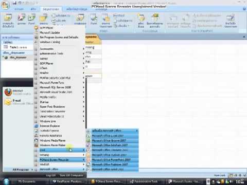 YouTube   การเชื่อมต่อSQLกับ Access ผ่าน ODBC flv