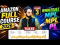 Amazon FBA Complete Beginner Class 3 | From Basic to Advance