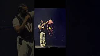 Fans lost it when Drake saw the bra 👀😂#drake #shorts