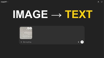 How to Extract Text From ANY Image Using ChatGPT (OCR Tutorial)
