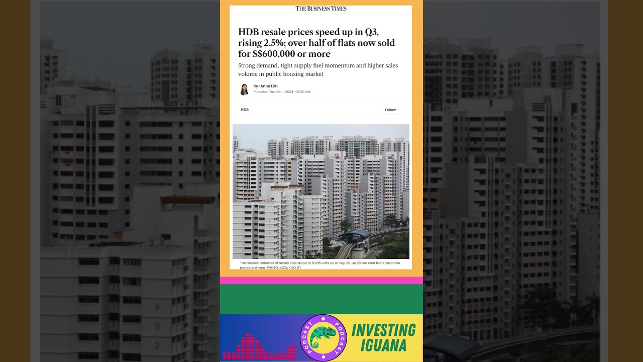Is Your HDB Flat Worth Over $600,000?  | 🦖 