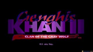 Genghis Khan 2 - Clan of the Grey Wolf gameplay (PC Game, 1992) screenshot 5