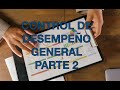 CONTROL DE DESEMPEÑO GENERAL - PARTE 2