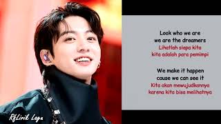 Jungkook - Dreamers - FIFA World Cup - (LIRIK LAGU TERBAIK) الأ هو لا دان / ala hu la dan