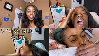 Come with me to get my first bikini wax!! (NEVER AGAIN)