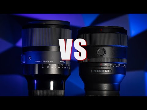 Sigma 50mm DG DN Art Lens Hands on Review (vs. the Sony 50mm f/1.2 GM)