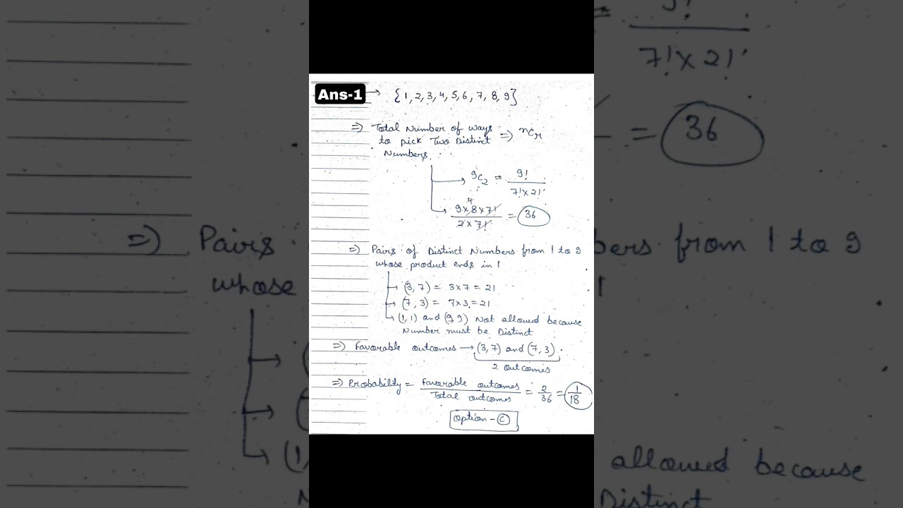 Important Doubt Of Probability For NDA CDS 2025 