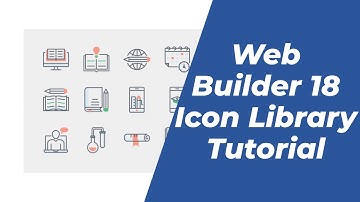 How to add icons to icon library in WYSIWYG Web Builder 18