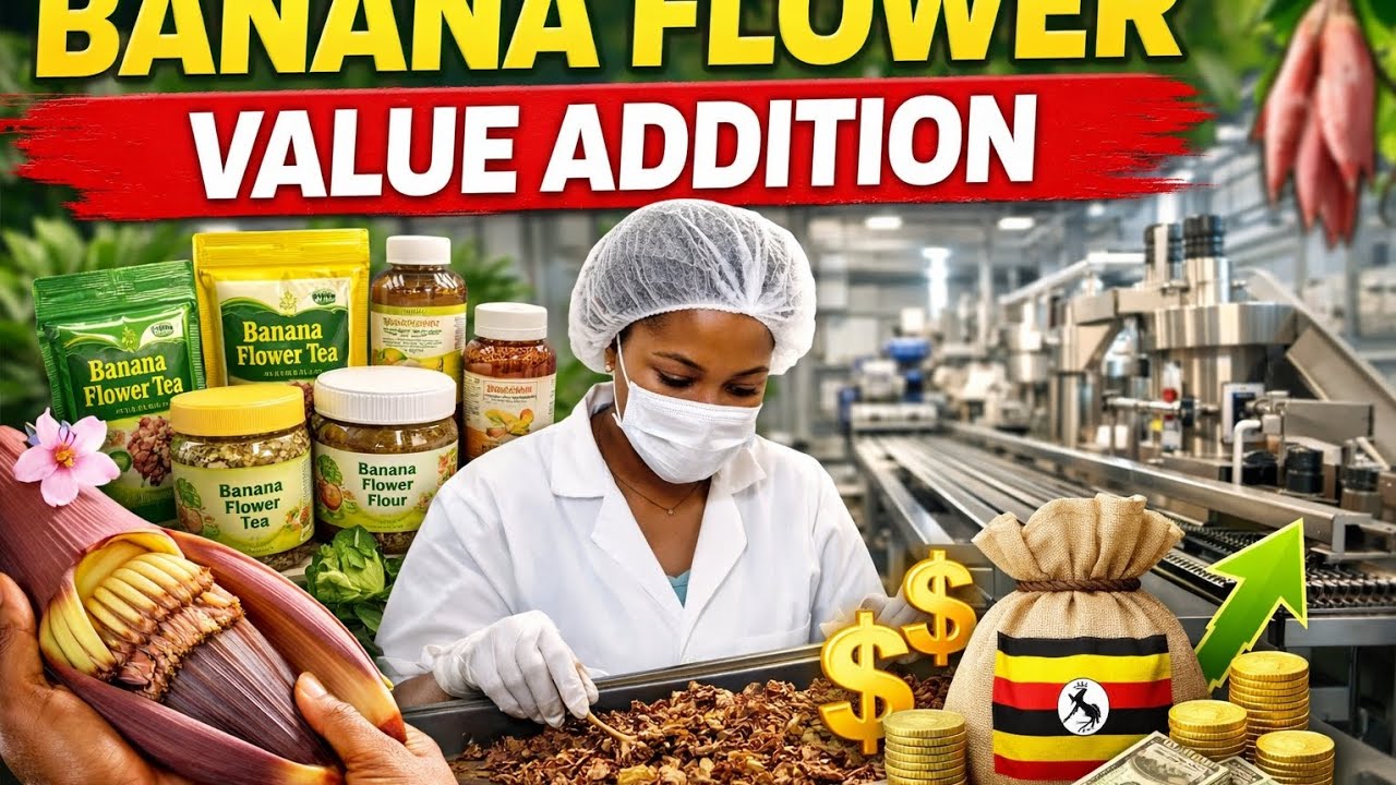 The Hidden Gold in Banana Flowers: Uganda’s New Agro Opportunity 🇺🇬