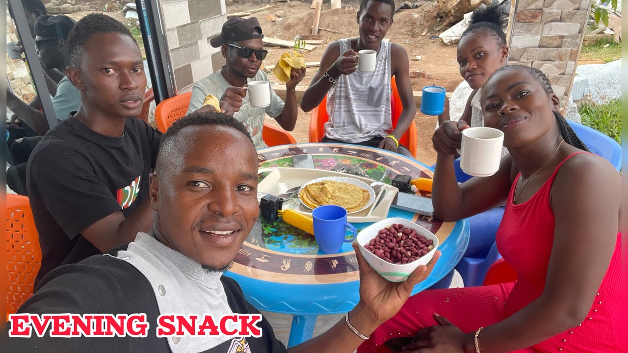 FIRST TIME PREPARING A DELICIOUS EVENING SNACK FOR MY WIFE AND FRIENDS IN OUR NEW HOME ❤️❤️