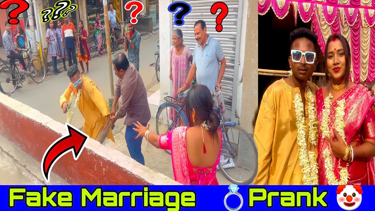 | Fake Marriage💍 Prank on Indian Bengali Family👪| @kitturoy09