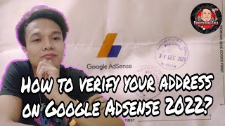 How to verify your address on Google Adsense 2022