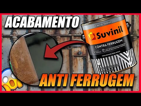 Vídeo: Primer-esmalte Para Ferrugem: Primer Para Ferrugem 3 Em 1 E Esmalte Anticorrosivo Para Metal, Composições 