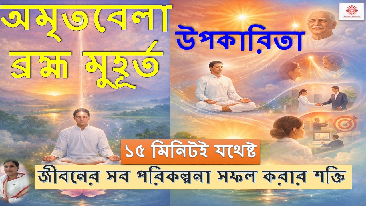 অমৃতবেলা ।। ব্রহ্ম মুহূর্ত ।। জীবনের সব পরিকল্পনা সফল করার শক্তি।।উপকারিতা।।