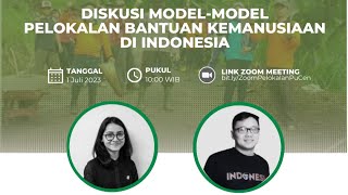 Webinar 1: Model-model pelokalan bantuan kemanusiaan di Indonesia