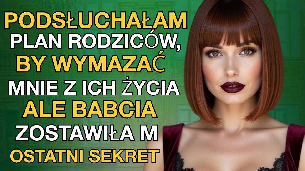 Stałam pod drzwiami gabinetu, gdy usłyszałam głos ojca: „Twoja siostra nie dostanie nic. Dla niej ta gra właśnie się skończyła”. Przez szparę zobaczyłam, jak moja matka uśmiecha się z...