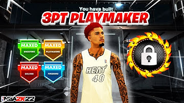 *NEW* 3PT PLAYMAKER BUILD IN NBA 2K22 CURRENT GEN
