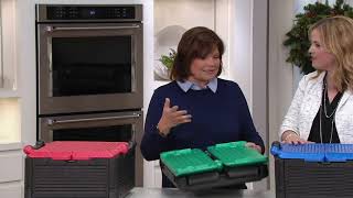 Flip-Box Large Collapsible Hot/Cold Insulation Box on QVC
