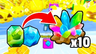 10x MORE CHARM STONES! DIVINE ROYALTY & GLITTERING CHARM HUNT! Pet Simulator 99 #roblox #petsim99 @ItsDonee