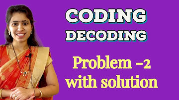 Coding decoding reasoning questions #competitiveexams #bankpomaths