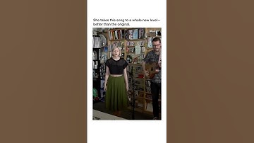 Thumbnail of Aurora’s Tiny Desk performance is pure magic—no autotune, no studio tricks, just her flawless voice
