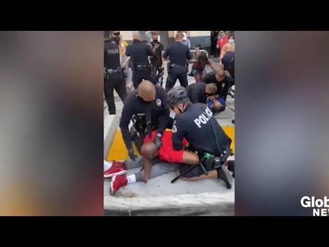 lapd-violently-arrest-protester-in-a-wheelchair-in-los-angeles