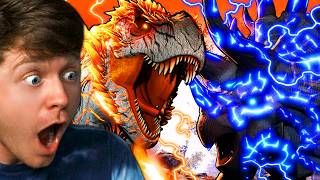 Alpha 06 Vs Volta Triceratops The Elemental Battle