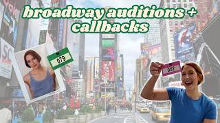 3 auditions, 2 callbacks, a crazy week in NYC!