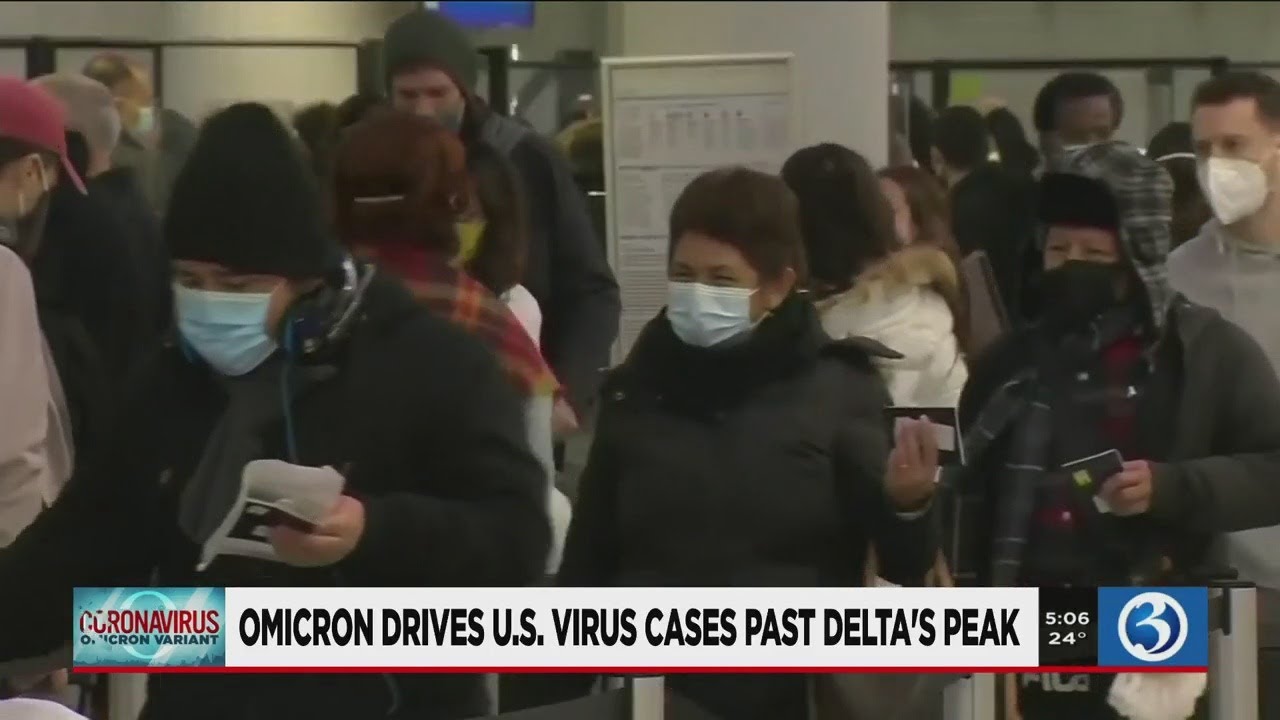 VIDEO: Omicron drives U.S. virus cases past delta's peak - YouTube