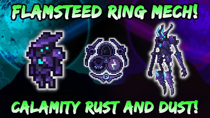 Terraria: Calamity Mod - ALL BOSSES (Rust and Dust Update) 