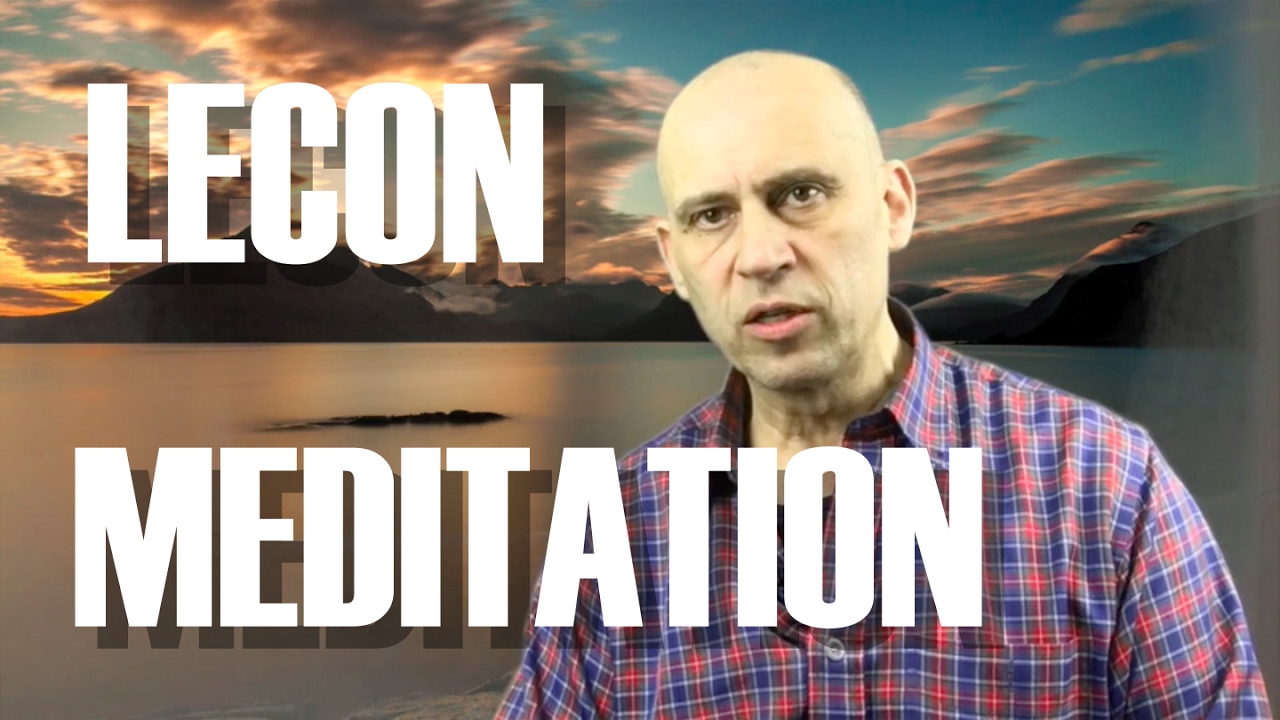 La leon de mditation  Yoga Lyon  Franois Yogesh