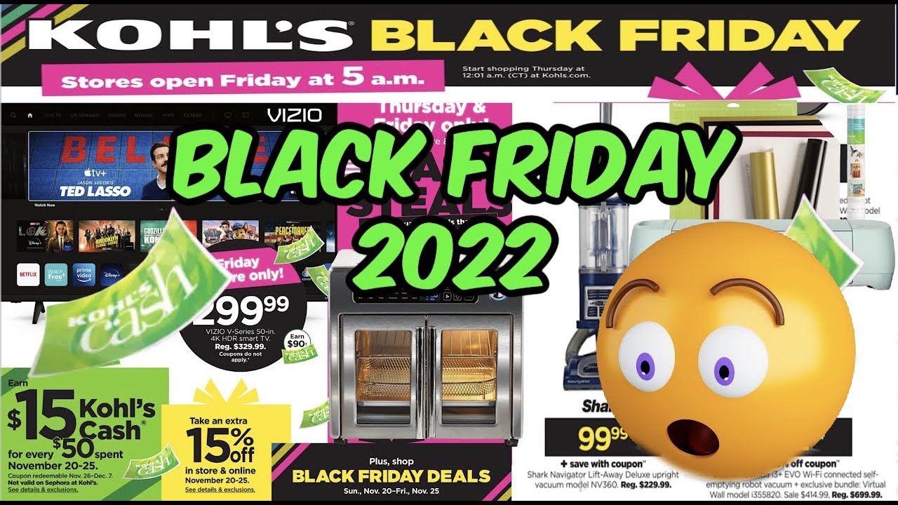 Kohl's Black Friday Ad Is Here and It's Filled With Surprising Deals on  Electronics