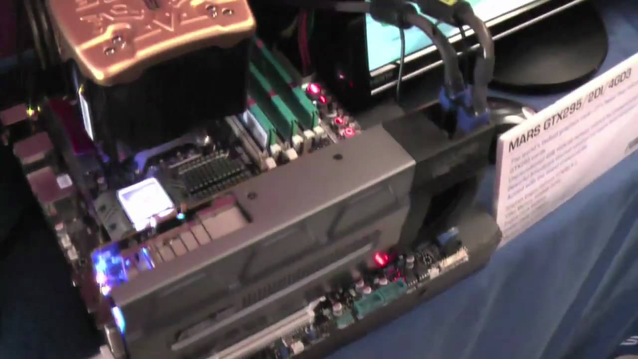 Asus MATRIX GTX285 y MARS GTX295 motorpasion nissan kicks