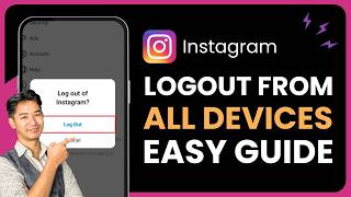 How to Logout Instagram Account From All Devices | Force Logout Everywhere
